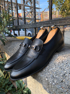 Buckle Detail with Classic Leather Shoes Black-baagr.myshopify.com-shoes2-BOJONI