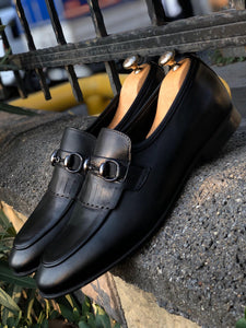 Buckle Detail with Classic Leather Shoes Black-baagr.myshopify.com-shoes2-BOJONI