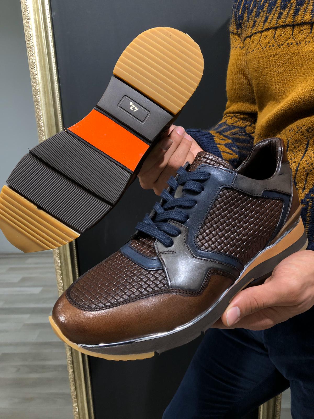 Sardinelli Eva Sole laced Sports Shoes Tan-baagr.myshopify.com-shoes2-BOJONI