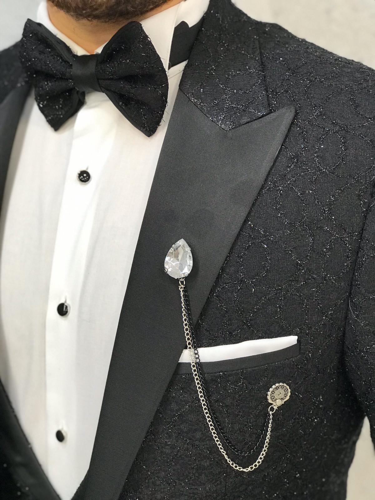 Zerno Brilliant Slim Fit Black Tuxedo-baagr.myshopify.com-1-BOJONI