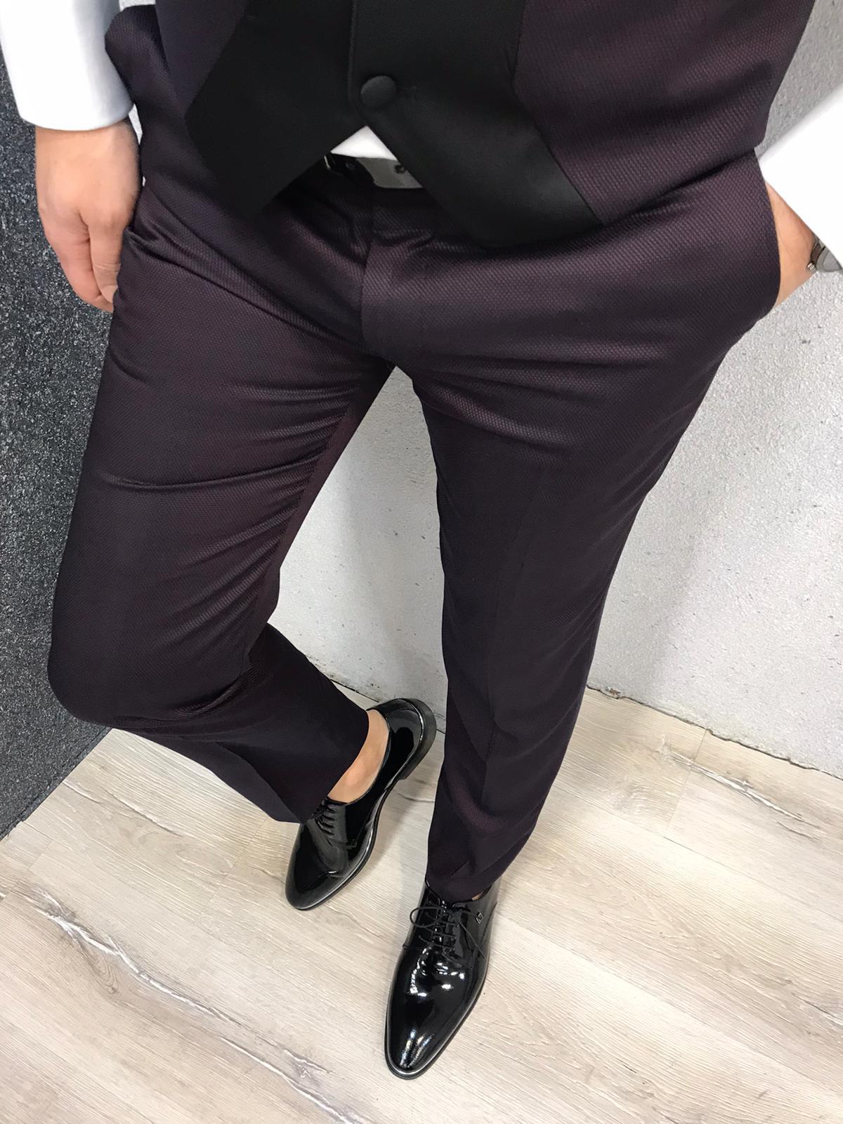 Zerno Slim Fit Damson Tuxedo-baagr.myshopify.com-1-BOJONI