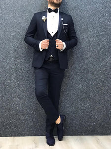 Lazio Slim Fit Navy Blue Tuxedo-baagr.myshopify.com-1-BOJONI