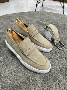 Bojoni Uluwatu Beige Men's Loafer