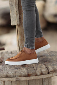 Ash Eva Sole Camel Suede Casual Shoes