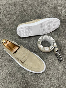 Bojoni Uluwatu Beige Men's Loafer