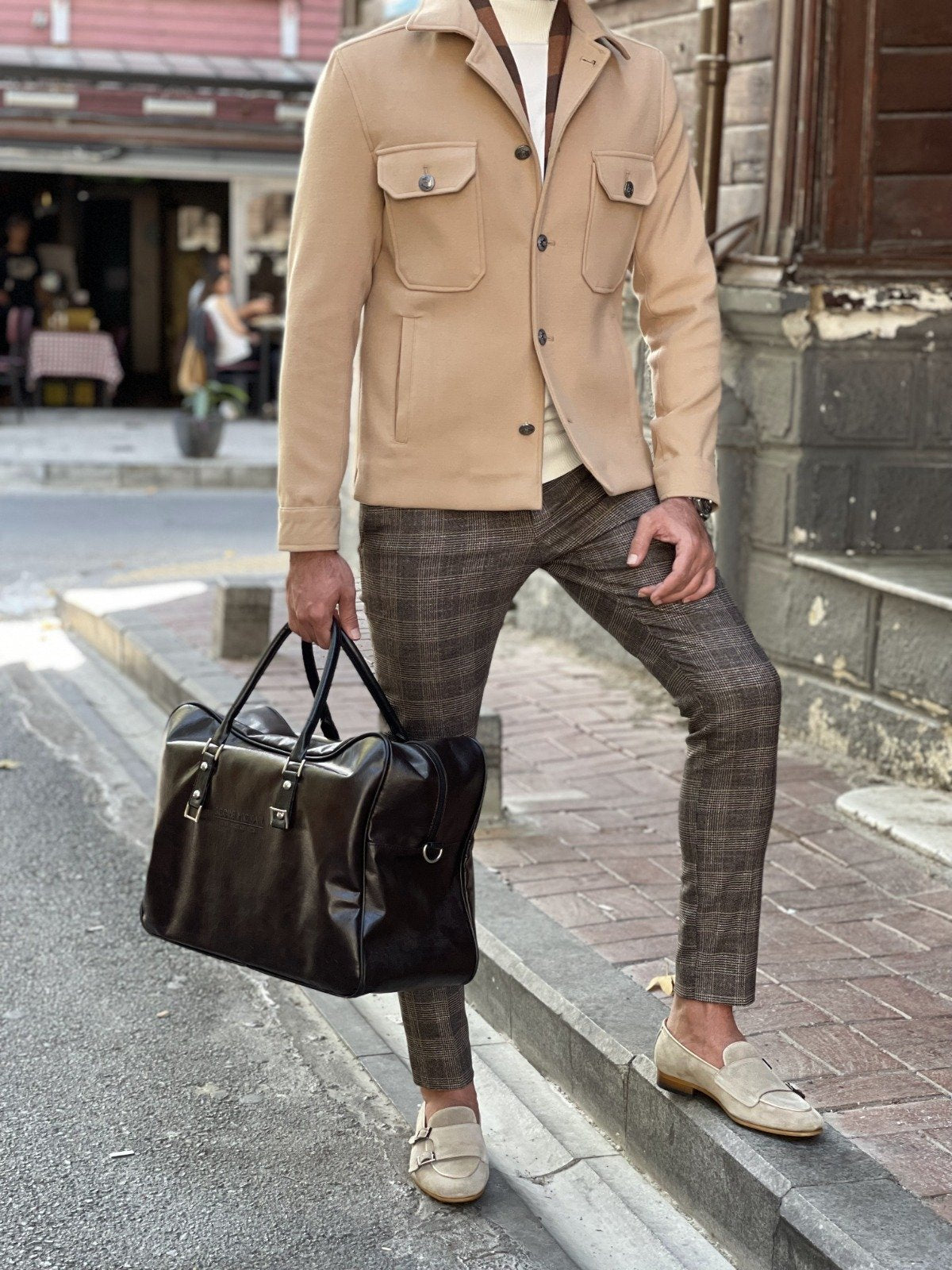 Bojo Slim Fit Special Edition Beige Jacket-baagr.myshopify.com-Jacket-BOJONI