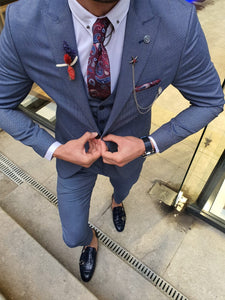 Marc Slim-Fit Suit Vest Indigo-baagr.myshopify.com-suit-BOJONI