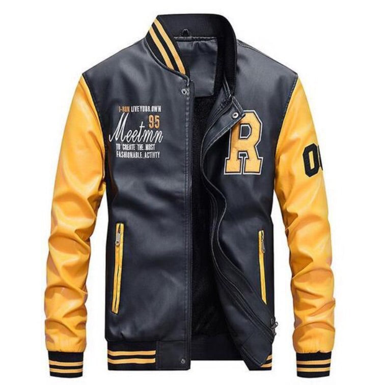 Varsity Bomber Jacket (4 Colors)-baagr.myshopify.com-Jacket-BOJONI