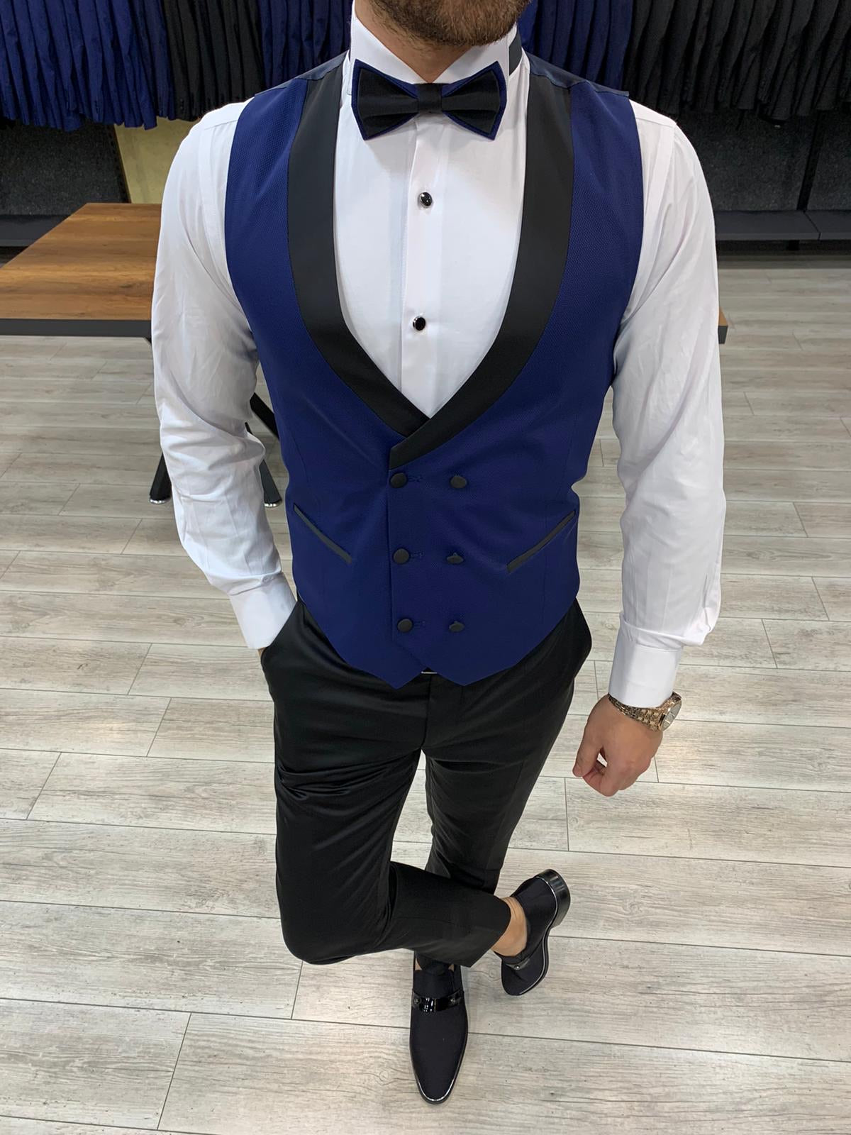 Forenza Royal Slim Fit  Sax Tuxedo-baagr.myshopify.com-1-BOJONI