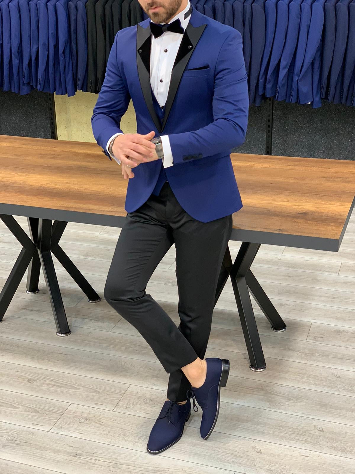 Owen Royal Slim Fit Sax Tuxedo-baagr.myshopify.com-1-BOJONI