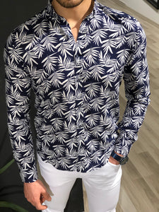 Klenoff Slim-Fit Patterned Shirt (3 Colors)-baagr.myshopify.com-Shirt-BOJONI