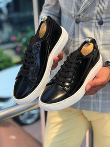 Bald Laced Patent  Shoes Black-baagr.myshopify.com-shoes2-BOJONI