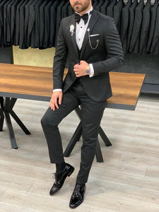 Catani Black Slim Fit Tuxedo #6-baagr.myshopify.com-1-BOJONI