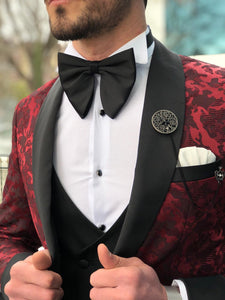 Slim-Fit Tuxedo Suit  Clearetred-baagr.myshopify.com-suit-BOJONI