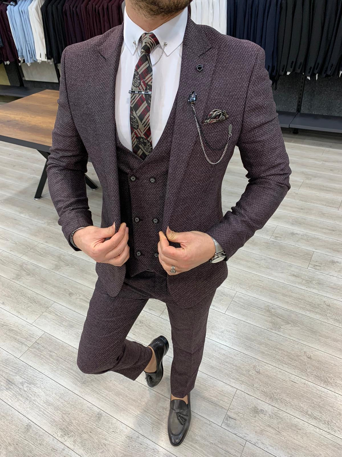 Zapali Royal Claret Red Slim Fit  Suit-baagr.myshopify.com-1-BOJONI