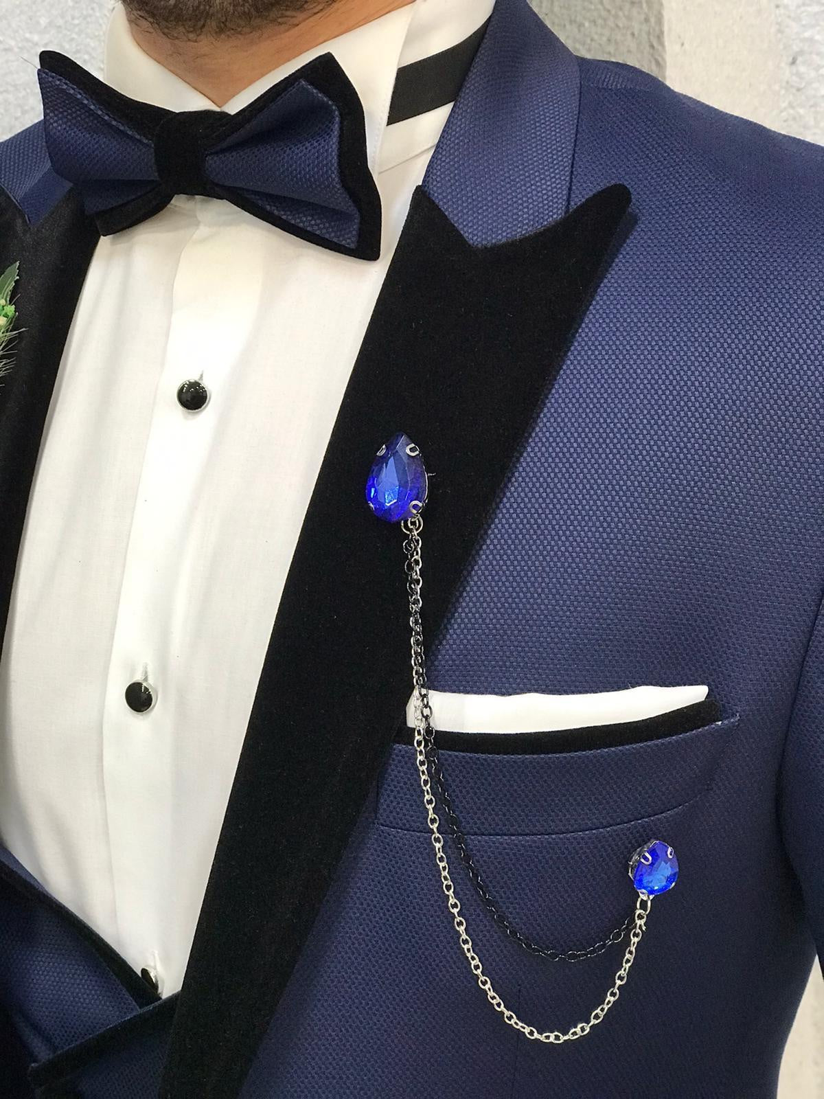 Napoli Blue Slim Fit Tuxedo-baagr.myshopify.com-1-BOJONI