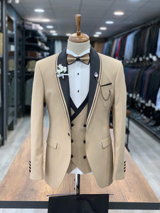 Napolia Royal Gold Slim Fit Tuxedo-baagr.myshopify.com-1-BOJONI