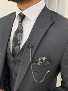 Forenzax Dark Grey Slim Fit Suit-baagr.myshopify.com-1-BOJONI