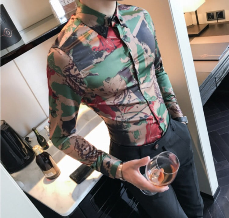 Camouflage Trendy Shirt-baagr.myshopify.com-Shirt-BOJONI