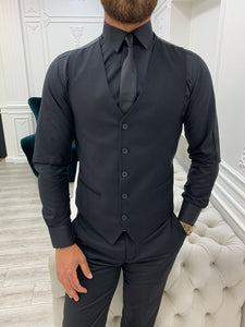 Forenzax Black Slim Fit Suit-baagr.myshopify.com-1-BOJONI