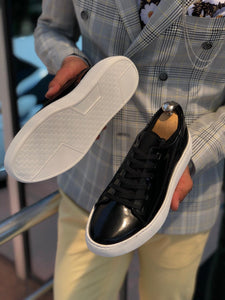 Bald Laced Patent  Shoes Black-baagr.myshopify.com-shoes2-BOJONI