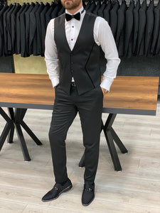 Catani Velvet Black Slim Fit Tuxedo #3-baagr.myshopify.com-1-BOJONI