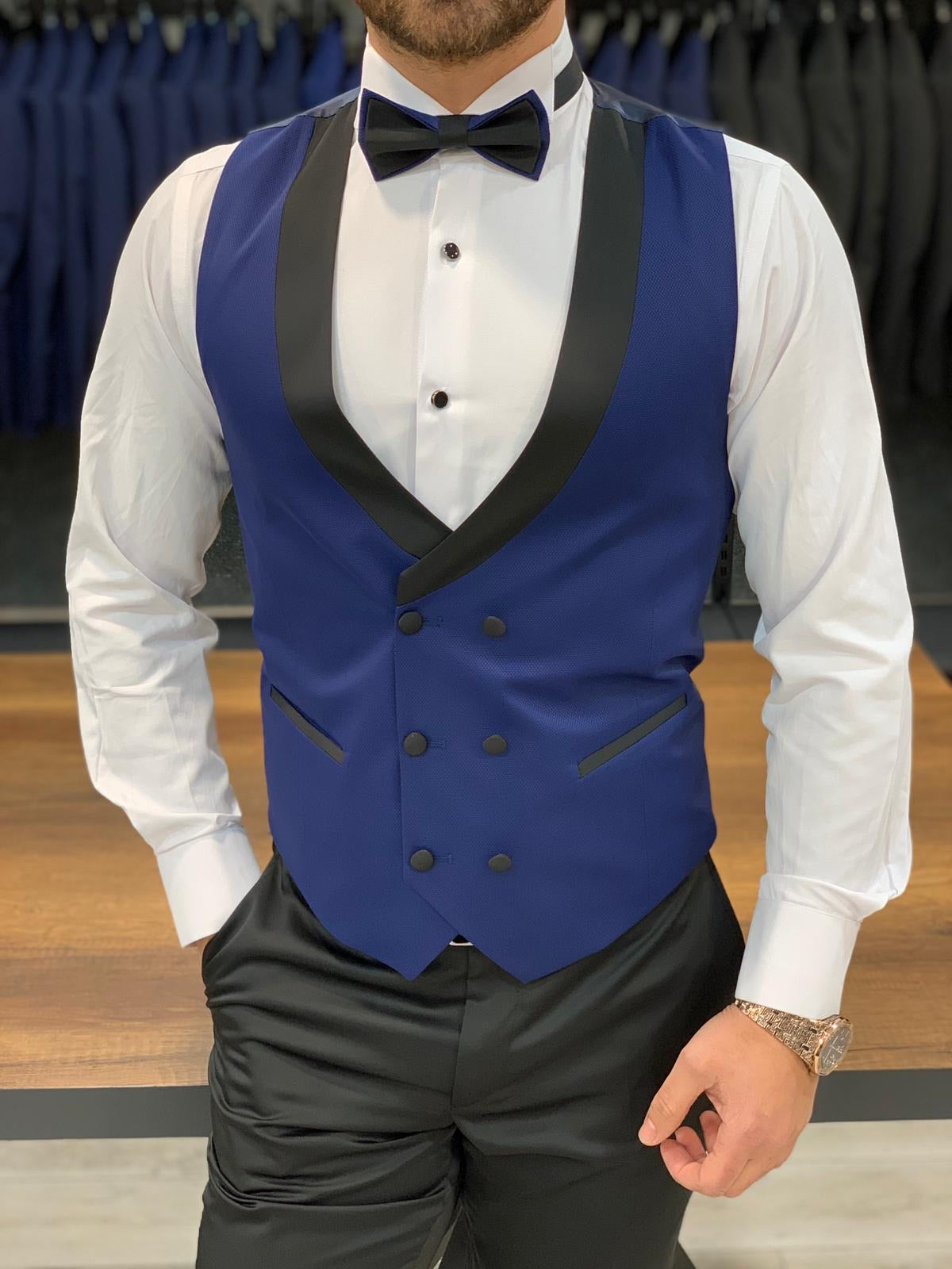 Forenza Royal Slim Fit  Sax Tuxedo-baagr.myshopify.com-1-BOJONI