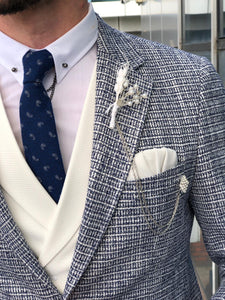 Slim-Fit Suit Vest Gray-baagr.myshopify.com-suit-BOJONI