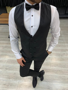 Catani Black Slim Fit Tuxedo #1-baagr.myshopify.com-1-BOJONI