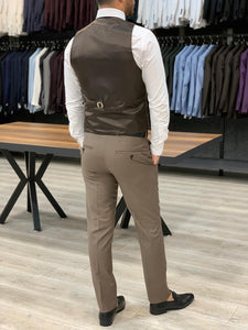 Verona Coffee Slim Fit Wool Suit-baagr.myshopify.com-1-BOJONI