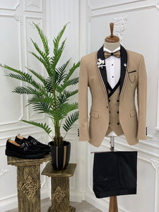 Napolia Royal Gold Slim Fit Tuxedo-baagr.myshopify.com-1-BOJONI