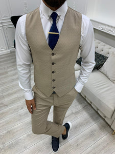 Argeli Cream Plaid Slim Fit Suit-baagr.myshopify.com-1-BOJONI