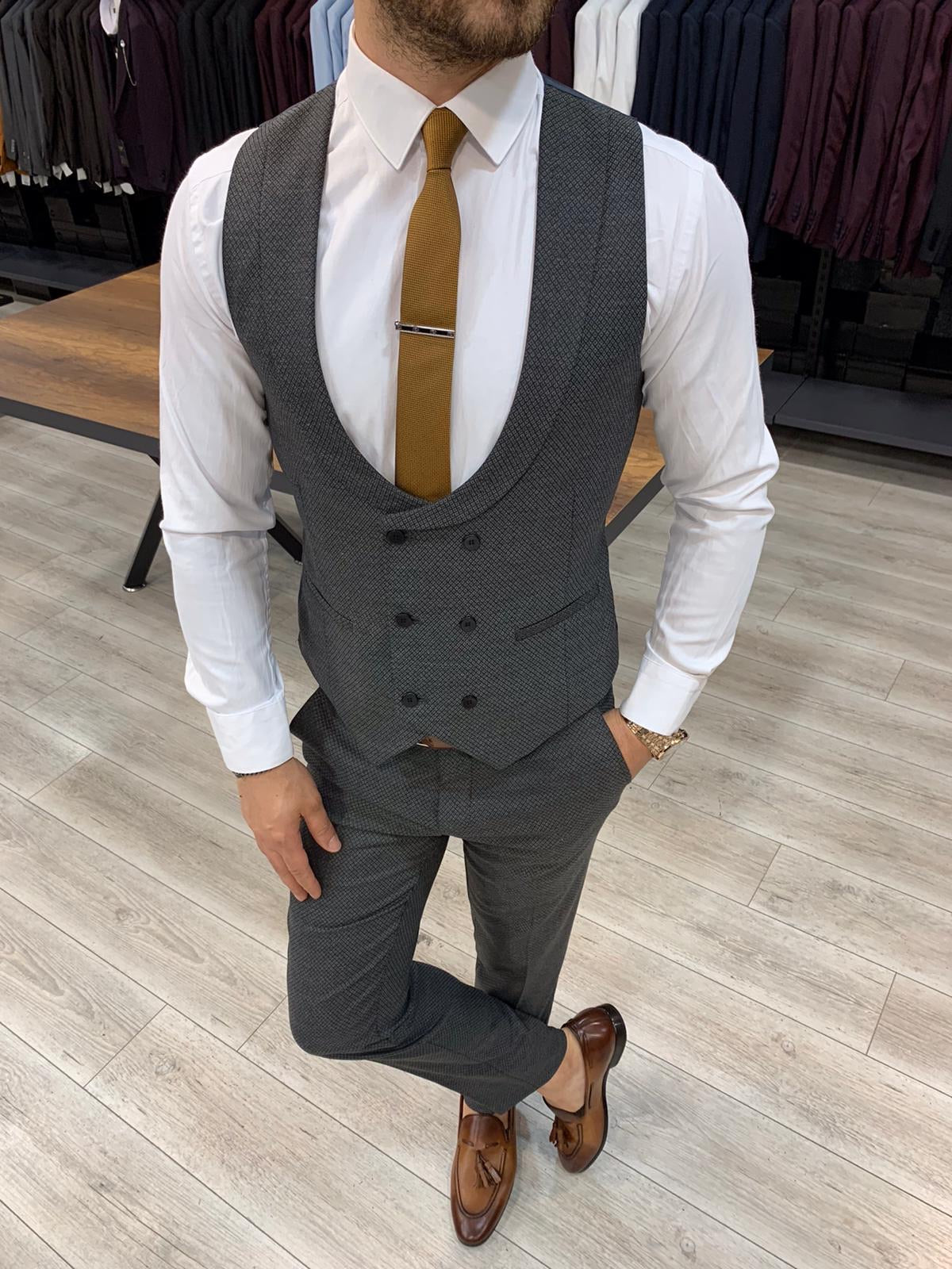 Montini Gray  Slim Fit  Suit-baagr.myshopify.com-1-BOJONI