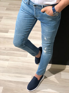 Selaff Slim-Fit Ripped Jeans (2 Colors)-baagr.myshopify.com-Pants-BOJONI