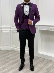 Napolia Royal Purple Slim Fit Tuxedo-baagr.myshopify.com-1-BOJONI