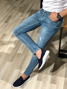 Selaff Slim-Fit Ripped Jeans (2 Colors)-baagr.myshopify.com-Pants-BOJONI