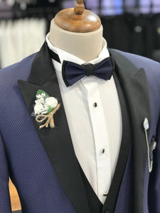 Trivio Navy Blue  Slim Fit Tuxedo-baagr.myshopify.com-1-BOJONI