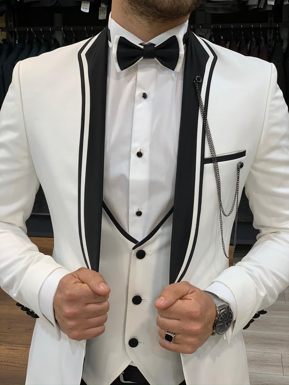 Valiko White Slim Fit Tuxedo-baagr.myshopify.com-1-BOJONI