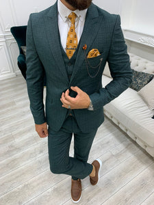 Vermont Green Slim Fit Suit-baagr.myshopify.com-1-BOJONI