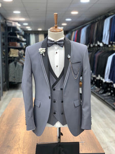 Serra Royal Gray Slim Fit Tuxedo-baagr.myshopify.com-1-BOJONI