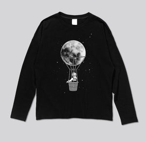 Jessica on the Moon Sweatshirt-baagr.myshopify.com-sweatshirts-BOJONI