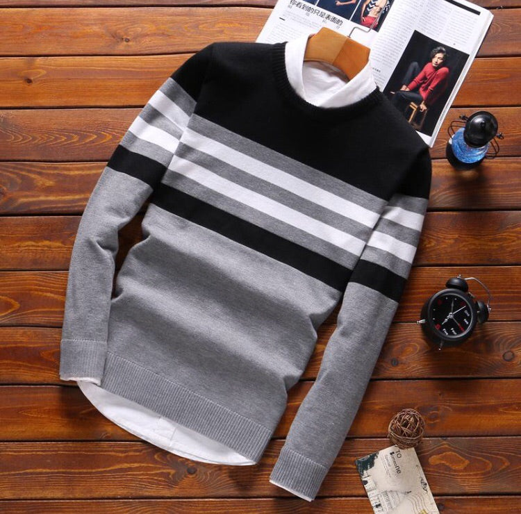 Knitted Sweater (4 Colors)-baagr.myshopify.com-sweatshirts-BOJONI