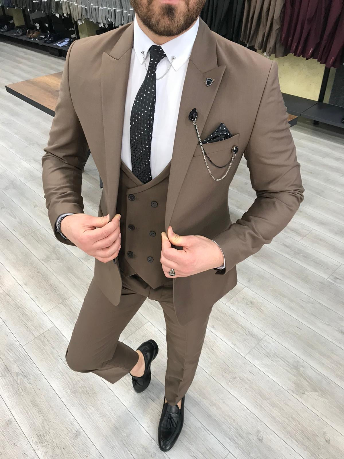 Louis Slim Fit Coffee Suit-baagr.myshopify.com-1-BOJONI