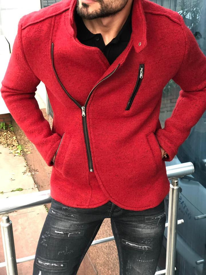 Bernard Wool Red Jacket-baagr.myshopify.com-Jacket-BOJONI