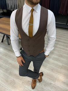 Concord Gray Slim Fit Plaid Check Suit-baagr.myshopify.com-1-BOJONI