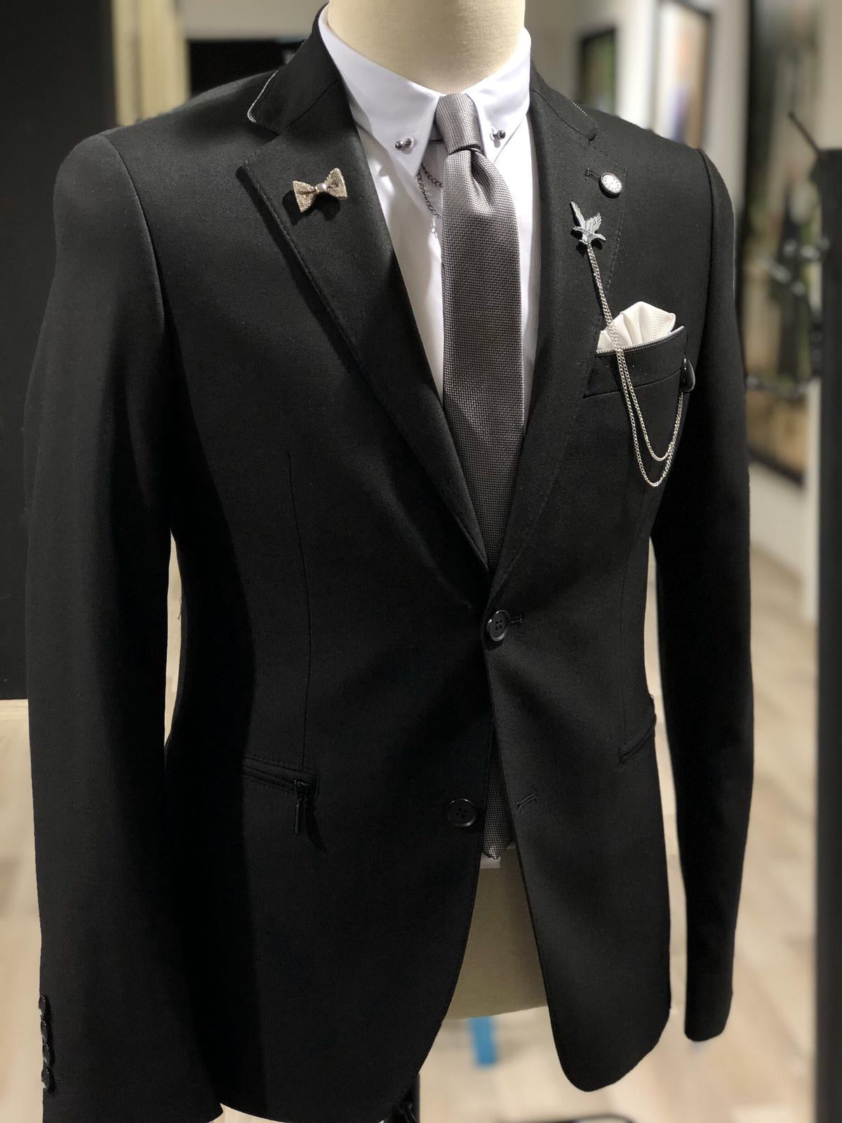 Marc Slim-Fit Suit Black-baagr.myshopify.com-suit-BOJONI