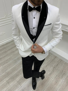 Napolia Royal White Slim Fit Tuxedo-baagr.myshopify.com-1-BOJONI