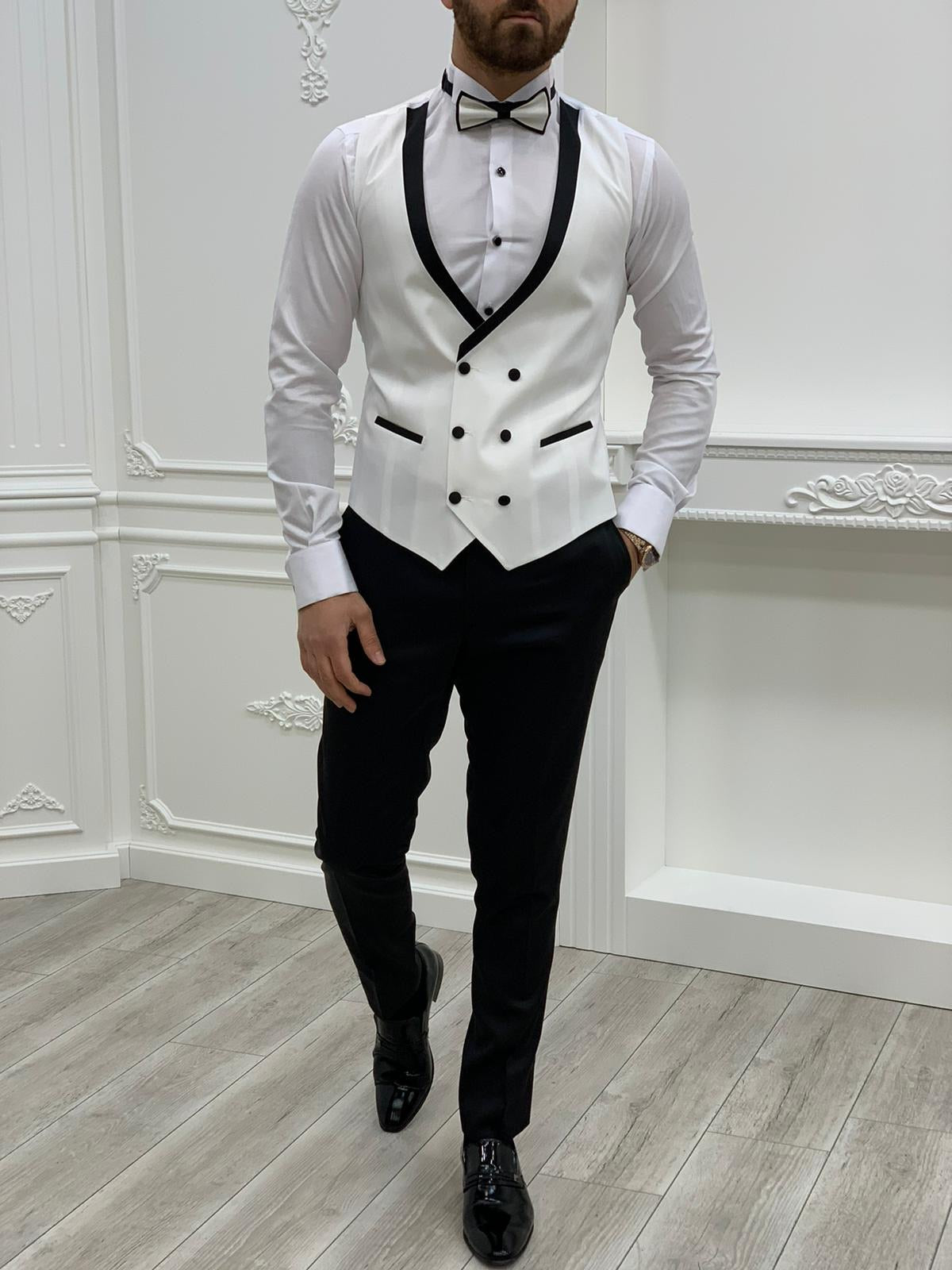 Serra Royal White Slim Fit Tuxedo-baagr.myshopify.com-1-BOJONI