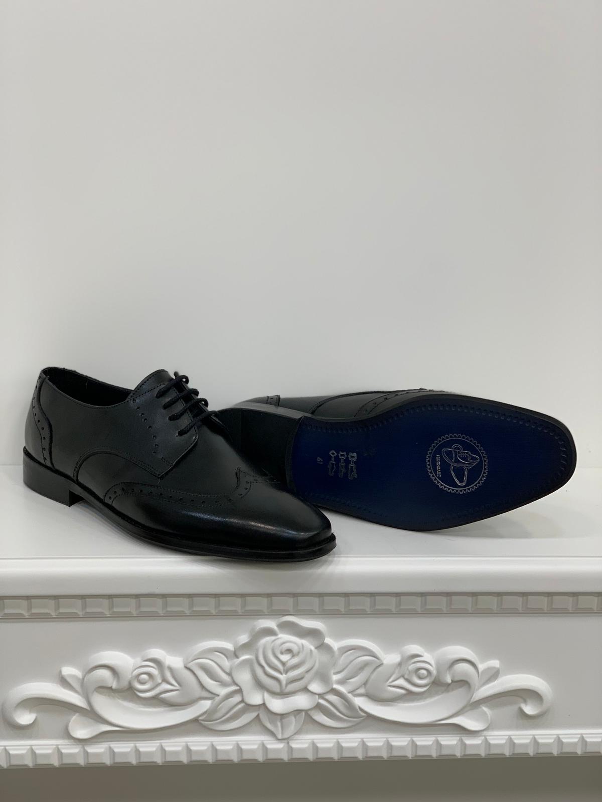 Bojoni Lance Leather Shoes Black