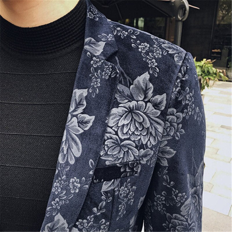 Floral Printed Blazers (2 Colors)-baagr.myshopify.com-blazers-BOJONI